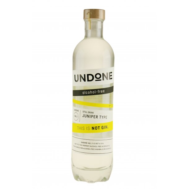 UNDONE No. 2 Not Gin Alkoholfri 70 cl.