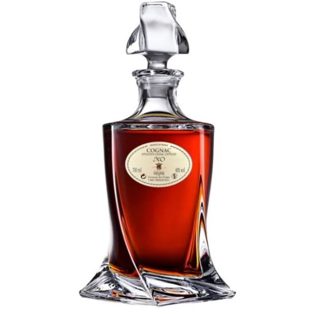 Vallein Tercinier Vieille Réserve XO Cognac Cristal Bohemian Caraf 70 cl. - 40%