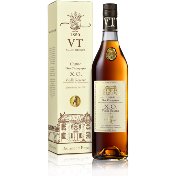 Vallein Tercinier Vieille Réserve XO Cognac i gaveæske 70 cl. - 40%