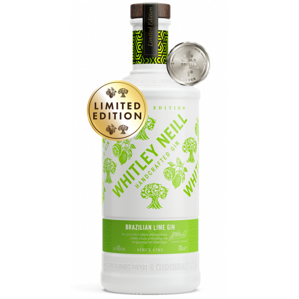 Whitley Neill Brazilian Lime Gin 70 cl. - 43%