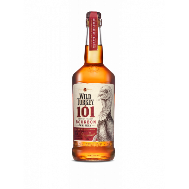 Wild Turkey 101 Kentucky Straight Bourbon Whiskey 70 cl. - 50,5%