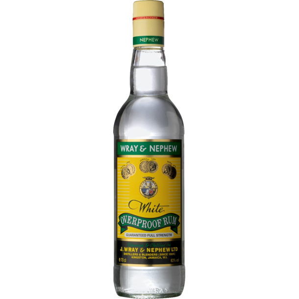 Wray & Nephew White Overproof Rum 70 cl. - 63%