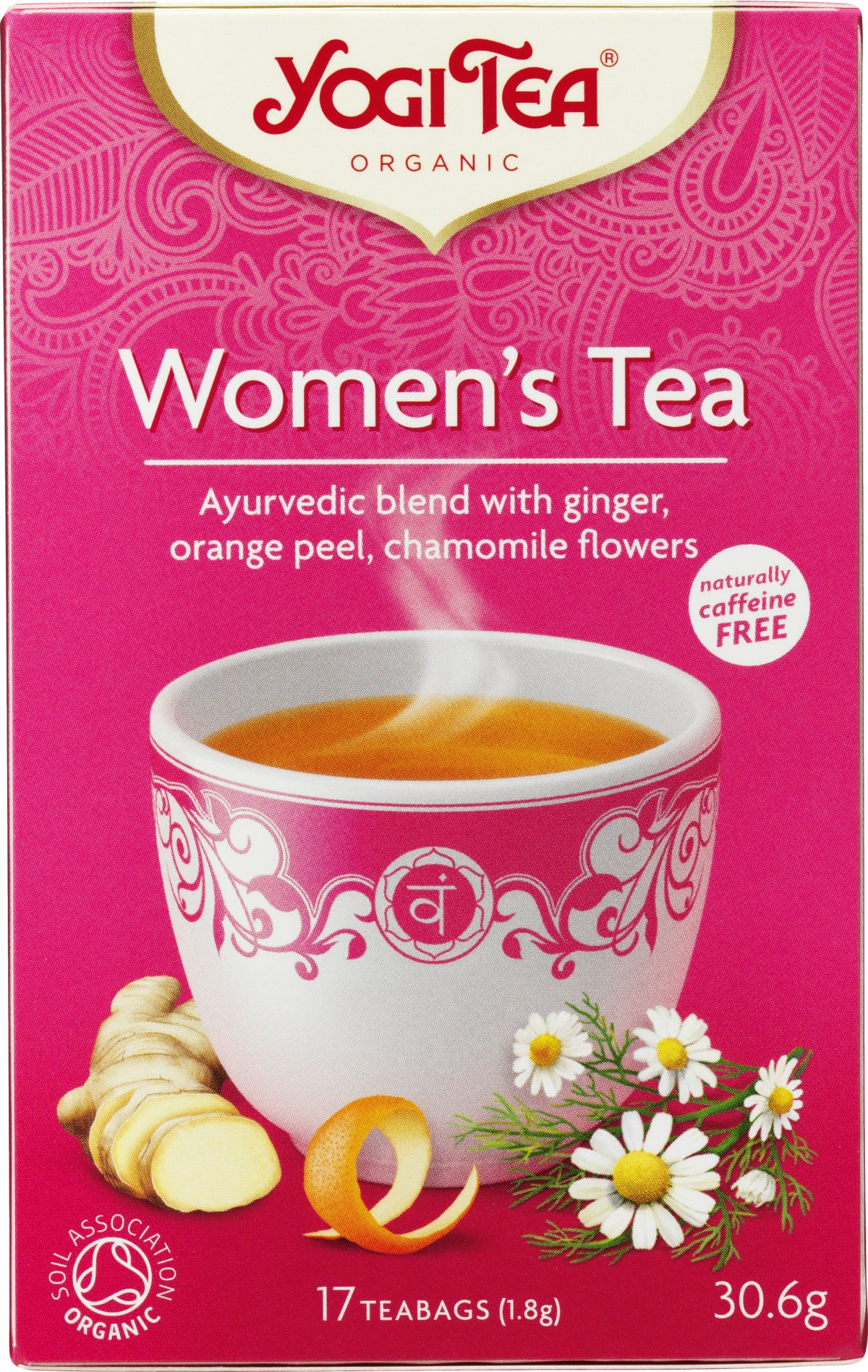 Yogi Tea Women's Tea Øko 17 stk. TE VIN MED MERE .DK