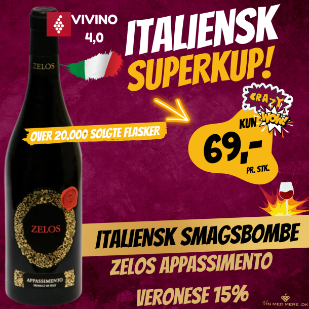 ZELOS Appassimento Veronese 15% 