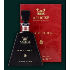 A.H. Riise Ultra Premium Black Coral Gem Collection 70 cl. 45,8%