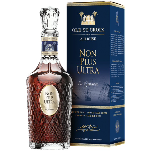 A.H. Riise Non Plus Ultra Old St. Croix La Galante 70 cl. 43,4%