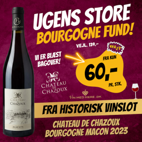 Chateau de Chazoux Bourgogne Macon 2023 75 cl. 12,5%