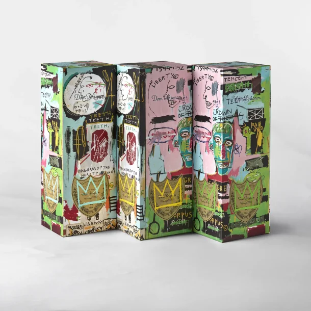 Dom Prignon Vintage 2015 Special Edition Tribute To Jean-Michel Basquiat 75 cl. med gaveske