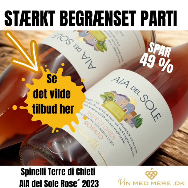 Spinelli Terre di Chieti AIA del Sole Rose´ 2023 75 cl. 