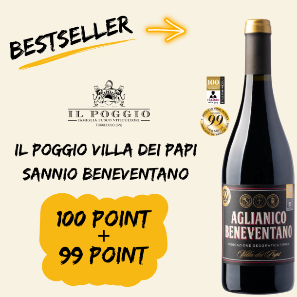 Il poggio VILLA DEI PAPI Sannio Beneventano - 100 point