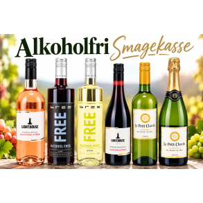 Alkoholfri smagekasse - 6 flasker
