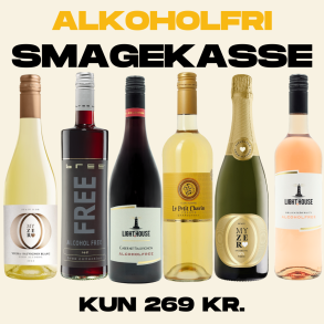 Alkoholfri smagekasse - 6 flasker