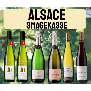 ALSACE SMAGEKASSE - 6 flasker