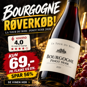 La Tour Du Bois Bourgogne Pinot Noir 2020 13%