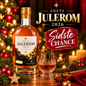 �rets Julerom 2026 - Eksklusiv aftapning 1 af 480 flasker