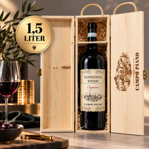 1,5 LITERS Magnum Valpolicella Ripasso Superiore 15% Campo Piano