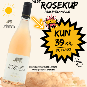 Chateau des Adouzes le tigre Faug�res Rose� 2023 13%