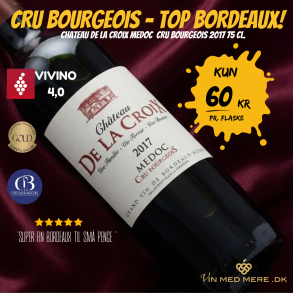 Chateau De La Croix Medoc Cru Bourgeois 2017 75 cl. 13%