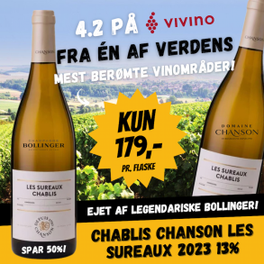 Chablis Chanson Les Sureaux 2023 13%