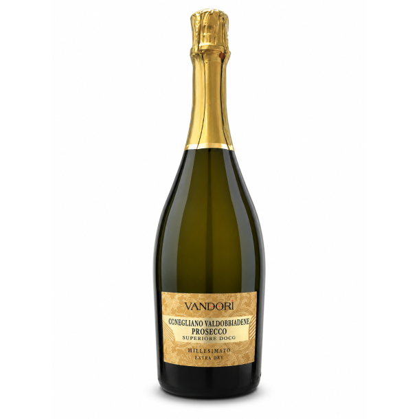 Prosecco Extra Dry Vandori Conegliano Valdobbiadene Superiore Millesimato 2024 11,5%