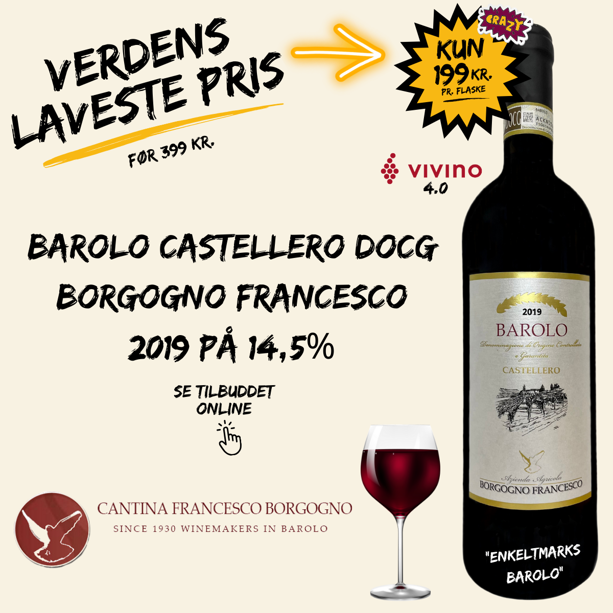 Barolo Castellero DOCG Borgogno Francesco 2013