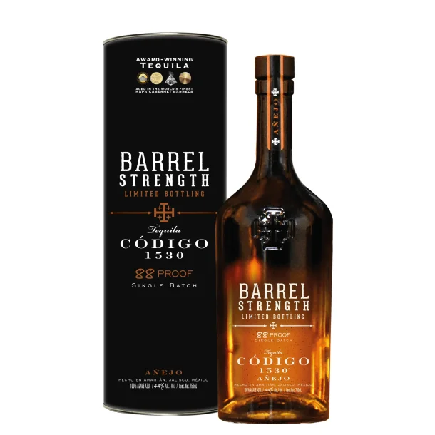 Codigo 1530 Anejo Barrel Strenght Tequila 70 cl. - 44%