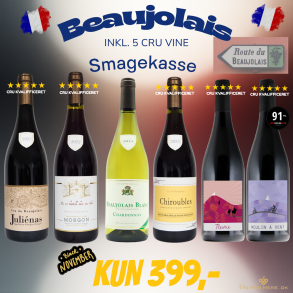 BEAUJOLAIS SMAGEKASSE 6 FL. 