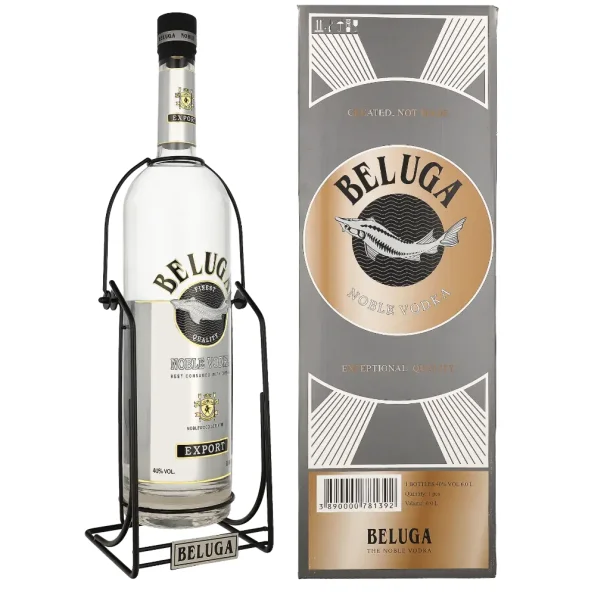 Beluga Noble Vodka 40% 6 Liter inkl. stativ