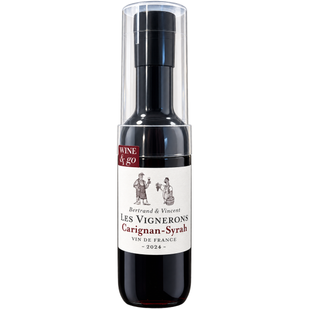 Bertrand & Vincent Les Vignerons Carignan - Syrah 2024 18,7 cl.