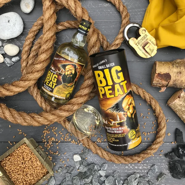 Douglas Laing's Big Peat Islay Blended Malt Whisky 70 CL.