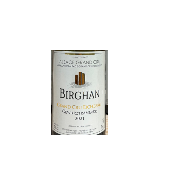 Alsace Birghan Grand Cru Eichberg Gewurztraminer 2021 75 cl. 