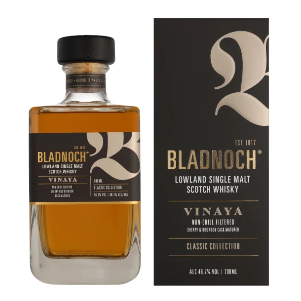 Bladnoch Vinaya Single Lowland Malt Whisky 70 cl. 46,7%