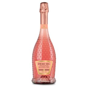 Bosio Sparkling Demi-Sec Rose alkoholfri 75 cl. 0,0%