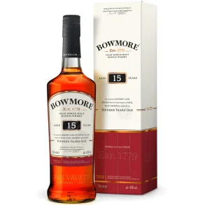 Bowmore Sherry Cask 15 års Islay Single Malt Whisky 70 cl. - 43%