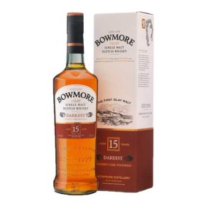 Bowmore Darkest Sherry Cask 15 rs Islay Single Malt Whisky 70 cl. - 43%