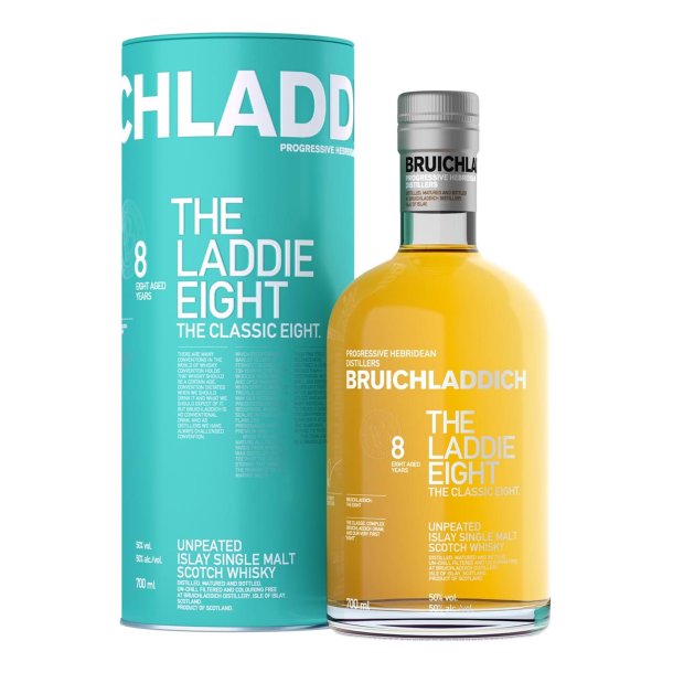 Bruichladdich Laddie 8  Whisky 70 cl. - 50%