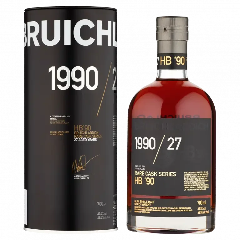 Bruichladdich Rare Cask Series 1990 27 års 70 cl. 49,5
