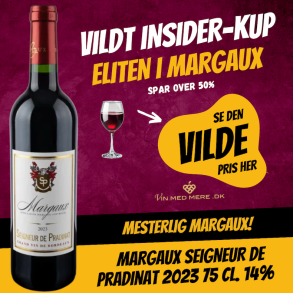 Margaux Seigneur de Pradinat 2023 75 cl. 14%