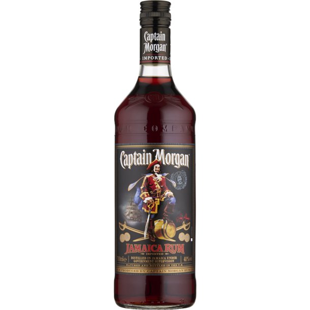Captain Morgan Dark Spiced Rum 70 cl. - 40%