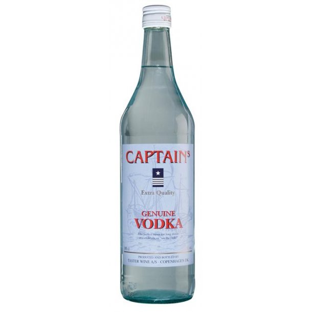Captains Vodka 100 cl. - 37,5%