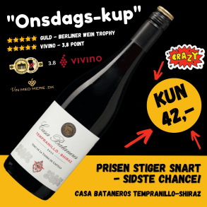 Casa Bataneros Tempranillo-Shiraz 2022