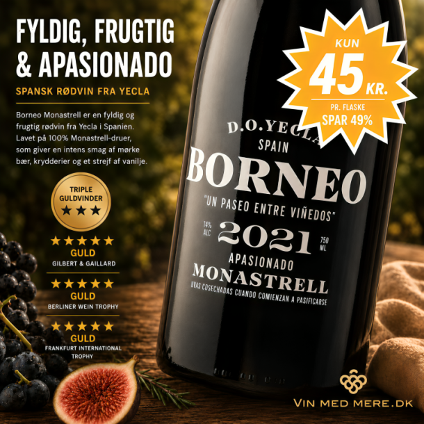 Borneo Apasionado Monastrell 2021 14%