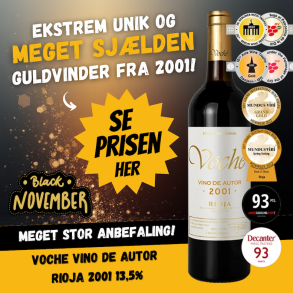 Voche Vino De Autor Rioja 2001 13,5%