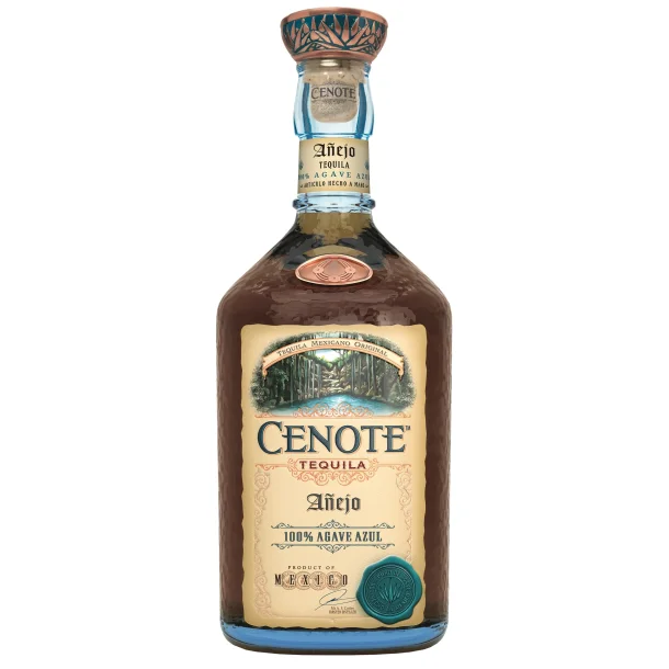 Cenote Anejo Tequila 40% 70 cl.