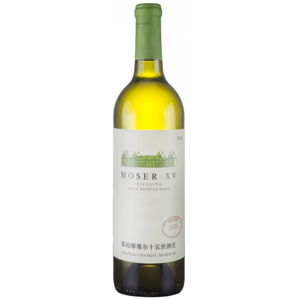 Ch Changyu Moser XV Italien Riesling Ningxia 2016 - 12,5%