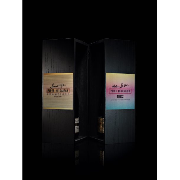 DOBBELT 1982 Hors-série Piper-Heidsieck Champagne I GAVEÆSKE