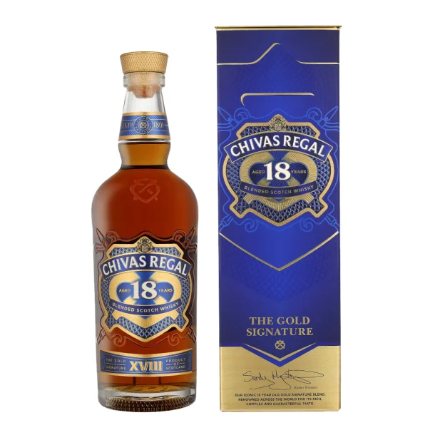 Chivas Regal 18 Year Old Blended Scotch Whisky 70 cl. - 40%