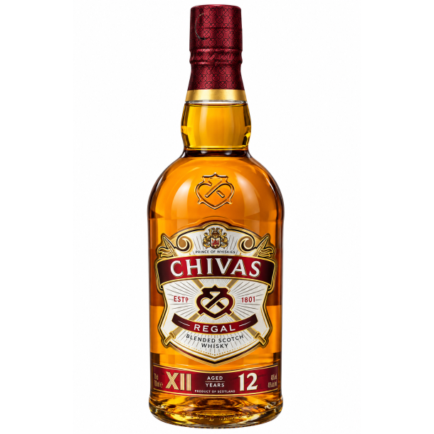 Chivas Regal 12 Year Old Blended Scotch Whisky 70 cl. - 40%