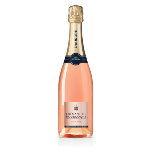 Crmant de Bourgogne Rose Brut  LAurore 75 cl. 