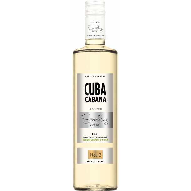 CUBA Cabana NO. 3 Elderflower & Pear 70 CL.